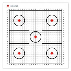HIKMICRO Zeroing Target MÄRKLEHED 10 tk